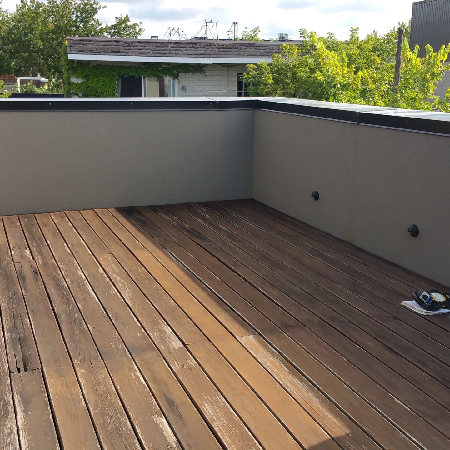bac en bois - jardin sur terrasse - potager urbain